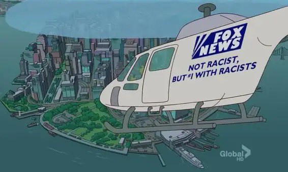 Getting through the first few chapters of the excellent Quiet Coup by <a href="/MehrsaBaradaran/">Mehrsa Baradaran</a>, and I’m reminded of this gag from the Simpson’s—which might describe neoliberalism as much as Fox News.