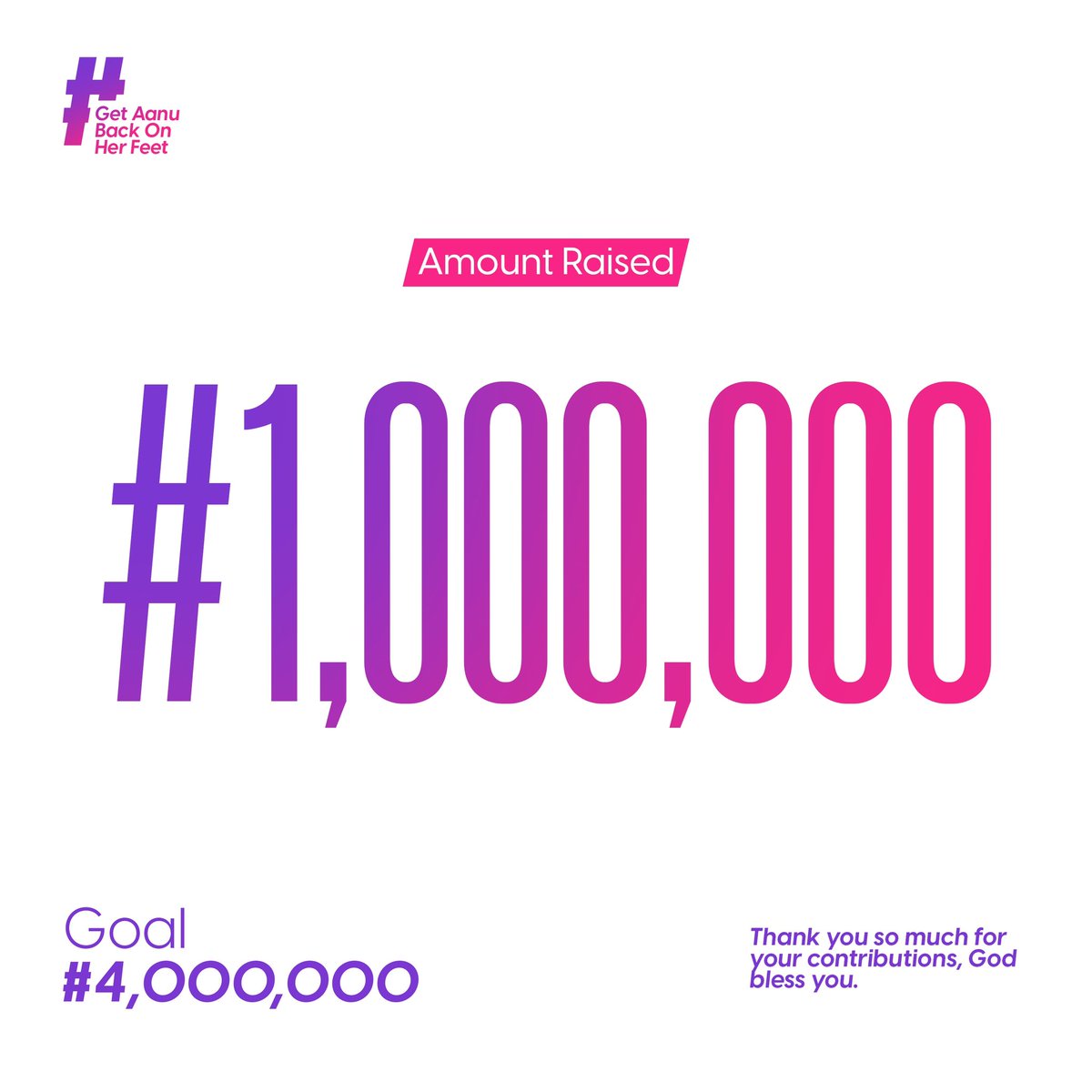 AnuRoad2Health's tweet image. We have been able to raise 1 million naira so far.
Please let’s keep donating to help Anu get back on her feet and achieve her dreams.
3083566928
First Bank
SALAMI ANUOLUWAGBEMIRO
#GetAnuBackOnHerFeet
Please Repost to save a Life🙏