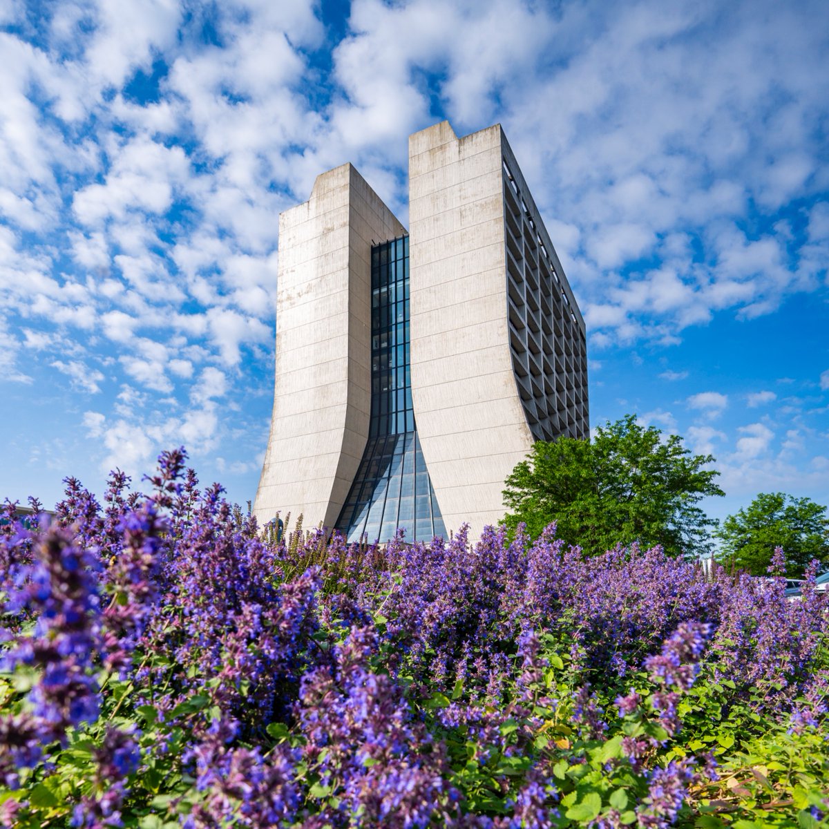 Fermilab's tweet image. It’s our 57th birthday! 🎂 🎊 #OnThisDay in 1967, the lab&apos;s earliest employees moved into their first offices.
history.fnal.gov/this_day_1967_…
#Fermilab