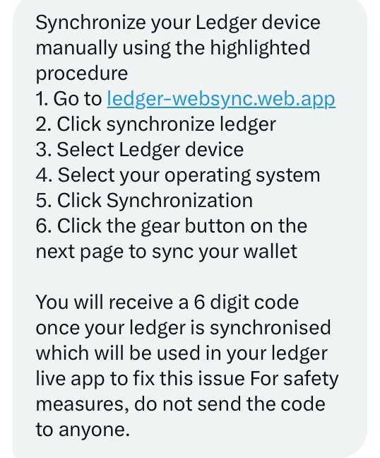 Finsnbones's tweet photo. @Ledger_Support 
Is this a legit site to go to? https://t.co/HsxcPMVowe
