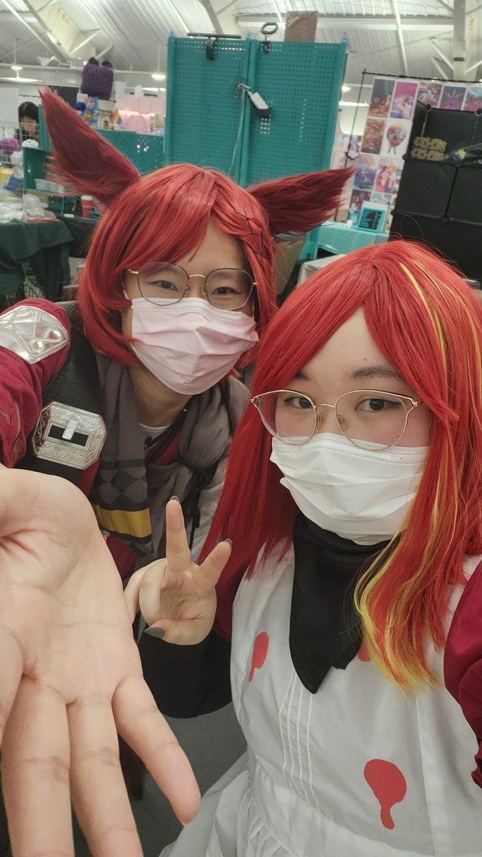 We ready @ A79! #Yeticon ft. <a href="/MochaSplats/">Mocha🌷</a> (<a href="/mochamorii/">🍔( "´༥`"xxx) mochamorii (DT spoilers)</a> )