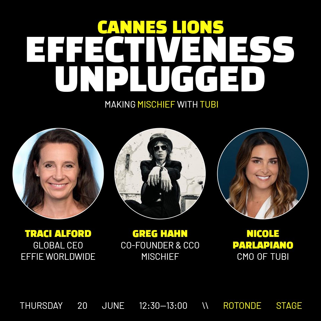 The story behind one of the world’s most effective pieces of marketing. 

<a href="/Tubi/">Tubi</a> <a href="/Cannes_Lions/">LIONS | The Home of Creativity</a> 

canneslions.com/festival/progr…