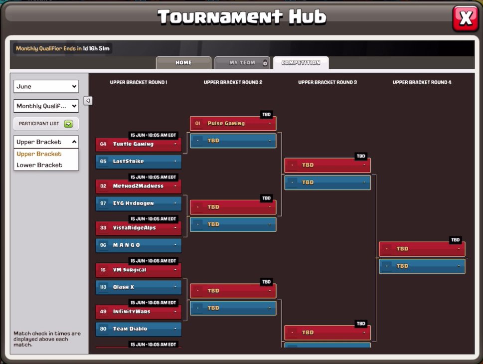 EYG Hydrogen is on the stage!  Let's bring home the victory! #ClashofClans #CoCMonthlyQualifier