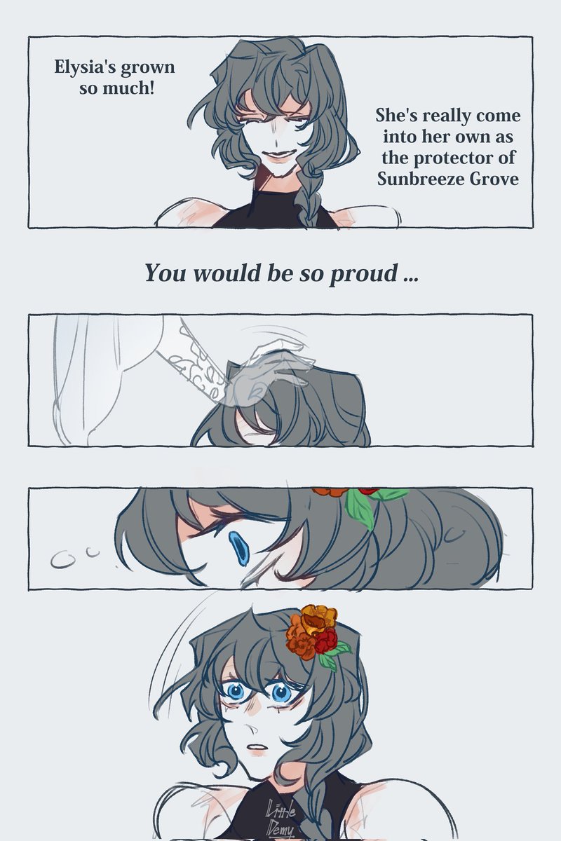 LittleDemy's tweet photo. "Thank you for your guidance, Lady Celestia. We hope you enjoy the flowers."
#DFanart #DragonFable #demy_oc https://t.co/qfIUoMReAk