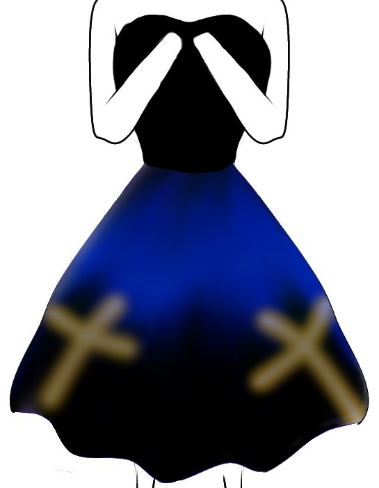 Miren que bonito va quedando el vestido