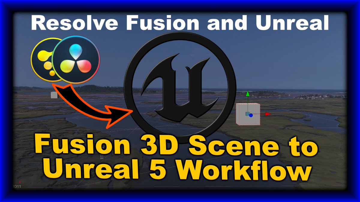 ProphetlessPost's tweet image. New video on exporting a 3D Camera and scene from Davinci Resolve Fusion to Unreal 5.
youtu.be/QvhwInGh9J8