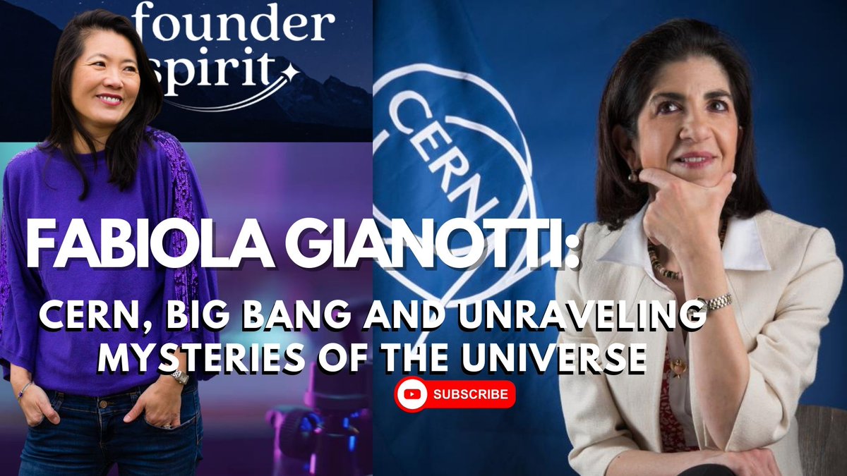 MsBLifestyle's tweet photo. Fabiola Gianotti: CERN, Big Bang and Unraveling Mysteries of the Universe https://t.co/4dlperoeFN via @YouTube https://t.co/2b9pAj4qrI