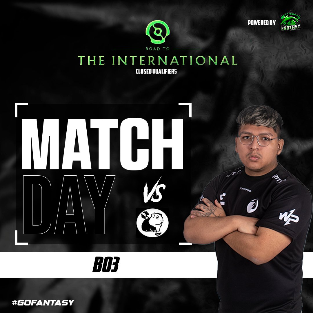 Hoy se decide nuestra permanencia‼️

Ya estamos en vivo, corre a las redes de #ESBDota2 🫶🏻

🆚 Cuyes e-Sports. 
♟️ BO3 

▪️Powered by: Fantasy Gaming Center 

#GoFantasy