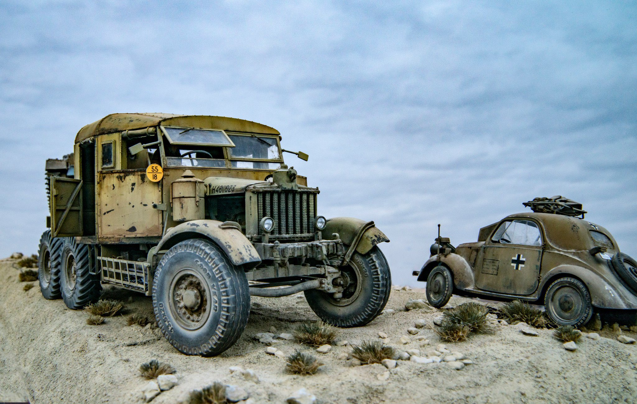 British Scammell Pioneer TRMU30/TRCU30 30-Ton Tank