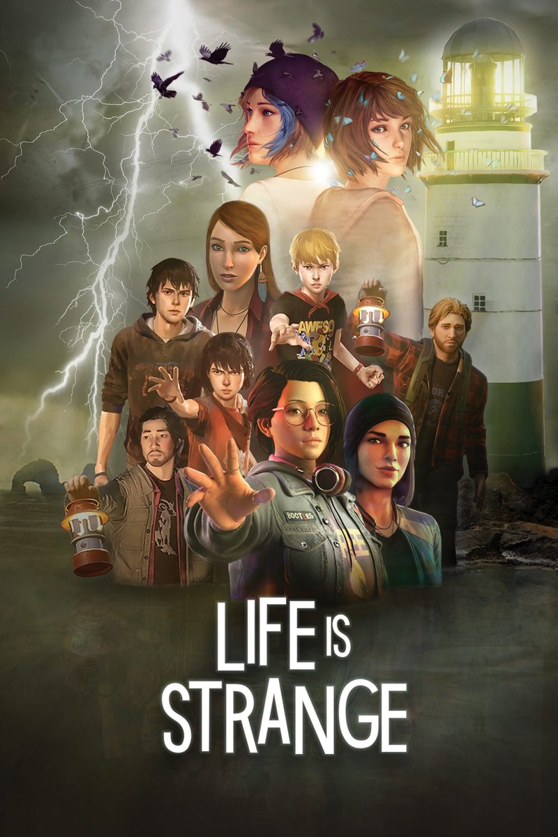 Oh, #LifeIsStrange multiverse? Throwback to this movie-style poster we did featuring some of our favs

Will they ever cross paths? 🤔