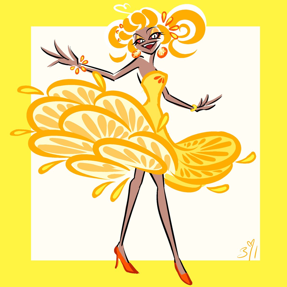 carol_3223's tweet photo. #HazbinHotel #HazbinHotelVelvette 🍊 https://t.co/X69rZv2ydB