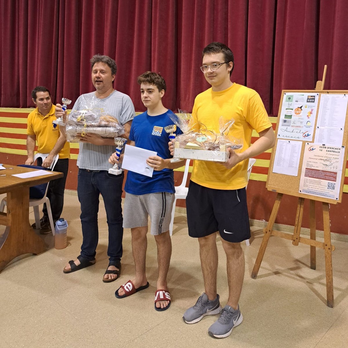 Club Escacs Gerunda (@escacsgerunda) on Twitter photo 🏆Actius de Llers | Classificació
🥇MF Leo Valle (Gerunda)
🥈MC Ilya Lemeshev (Figueres)
🥉Jordi Díaz (Pd'A)
#EscacsGerunda <a href="/escacspda/">Club d'Escacs Platja d'Aro</a>
<a href="/escacsfigueres/">Club Escacs Figueres</a> <a href="/escacs_cat/">Federació Catalana d'Escacs</a> 🏆Actius de Llers | Classificació
🥇MF Leo Valle (Gerunda)
🥈MC Ilya Lemeshev (Figueres)
🥉Jordi Díaz (Pd'A)
#EscacsGerunda <a href="/escacspda/">Club d'Escacs Platja d'Aro</a>
<a href="/escacsfigueres/">Club Escacs Figueres</a> <a href="/escacs_cat/">Federació Catalana d'Escacs</a>