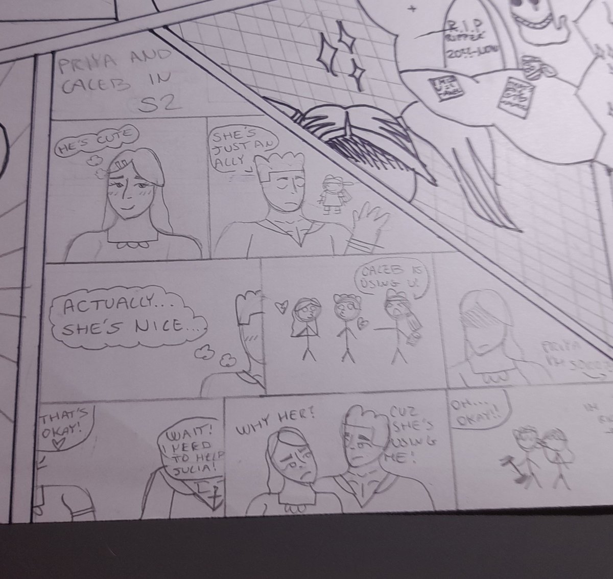 superunicornwgf's tweet photo. Priya and caleb during s2: #prileb #td #totaldrama https://t.co/f6HVqNDBRl