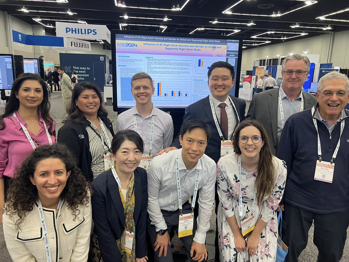 Fantastic time here at #ASE2024! Thank you to my <a href="/UCSFCardiology/">UCSF Cardiology</a> family for the wonderful support! <a href="/tabrahammd/">theodoreabraham</a> <a href="/Drschill/">Nelson B. Schiller</a> <a href="/LeilaHaghighat/">Leila Haghighat, MD MPhil</a>