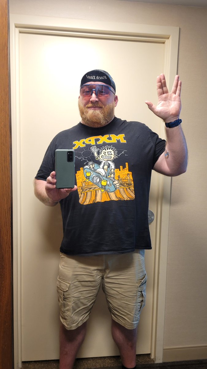 Headed to Denver Ska Fest! This is the look for today. Feel free to say Hi! Already had one guy at the hotel ask if I was here for the fest, seeing the <a href="/mxpx/">MxPx</a> shirt! <a href="/goldfingermusic/">Goldfinger</a> <a href="/fiveironfrenzy/">Five Iron Frenzy</a> <a href="/LessThanJake/">Less Than Jake</a>