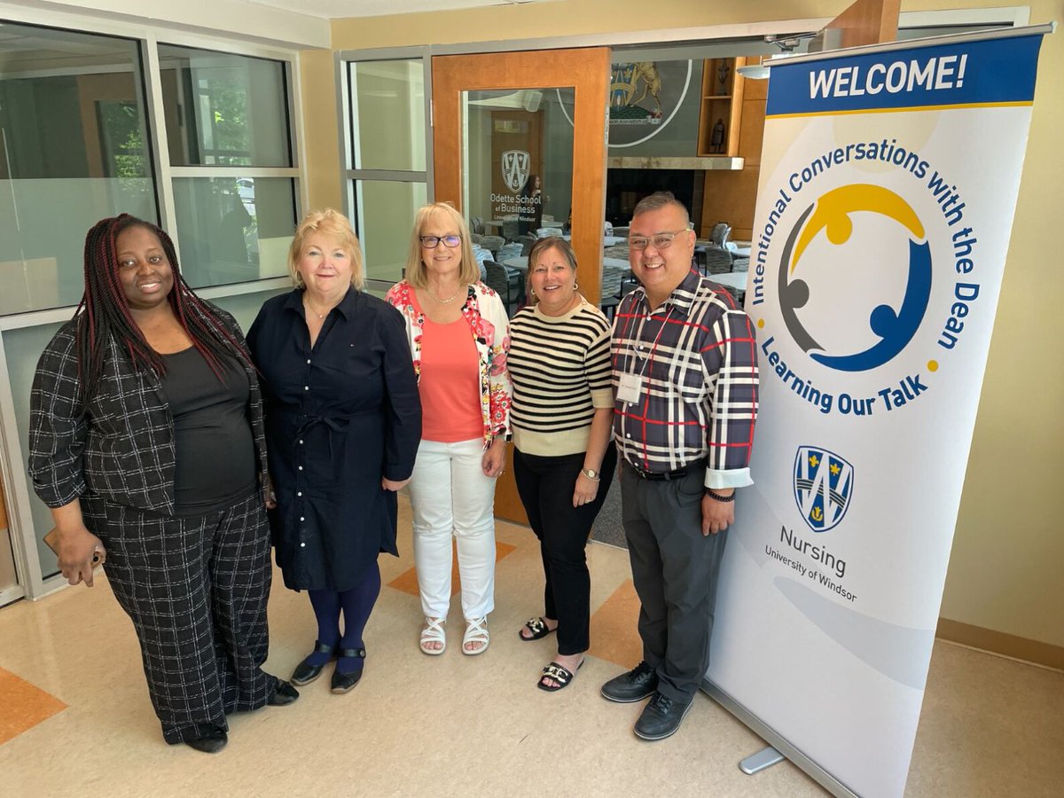 Last week marked 20 years since graduating from the 
<a href="/UWinNursing/">UWindsor Nursing</a> . It was a great pleasure presenting on EDI in Nursing Research and Teaching and Mentorship and Leadership Development of Black and Racialized students.