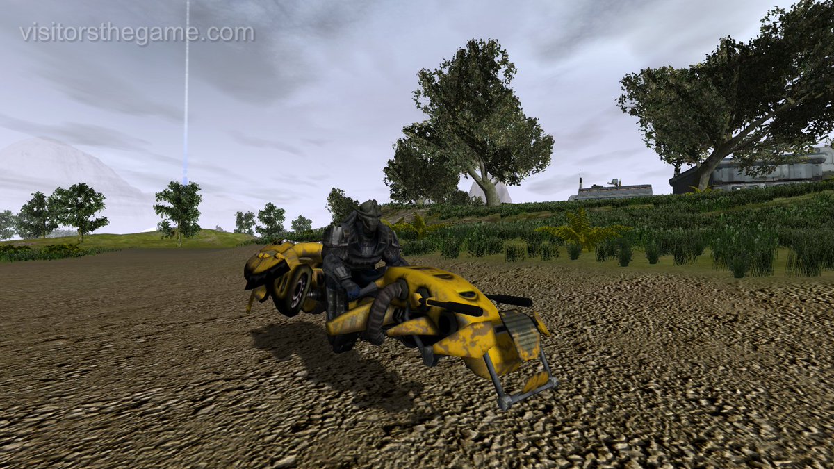 lo_jester's tweet photo. Hover bike now fully working. Great way to travel across the large map. #ScreenSaturday #gamedev #vfc #visitors https://t.co/e20ZFSCyg0