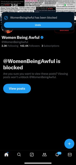 This crazy is blocked ✔️  watch out for this evil woman.  🤮 https://t.co/2iaUFNzQ2P<a href="/tag/smile"class="tags"><span>#smile</span></a><a href="/tag/fun"class="tags"><span>#fun</span></a><a href="/tag/live"class="tags"><span>#live</span></a><a href="/tag/thursdaythrills"class="tags"><span>#thursdaythrills</span></a>