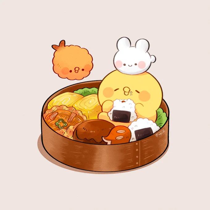 もぐもぐ...#きみピヨ 
