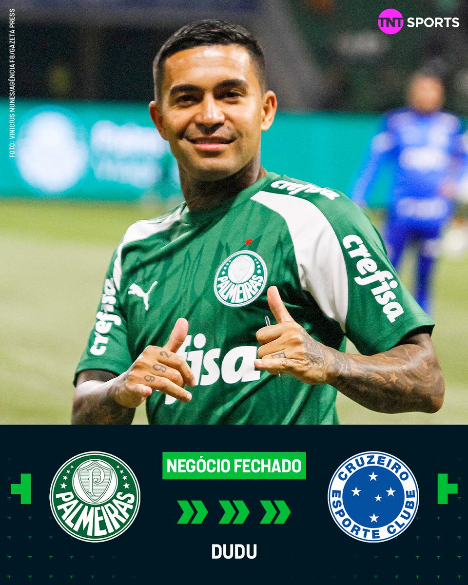 TNTSportsBR's tweet photo. DUDU VOLTA PRO CRUZEIRO!! 🦊🦊 ADMITA, VOCÊ NÃO ESPERAVA POR ESSA! O adm piscou e do nada o Baixola deixou o Palmeiras após 9 anos. 🤯 https://t.co/bRr2mQvIwU