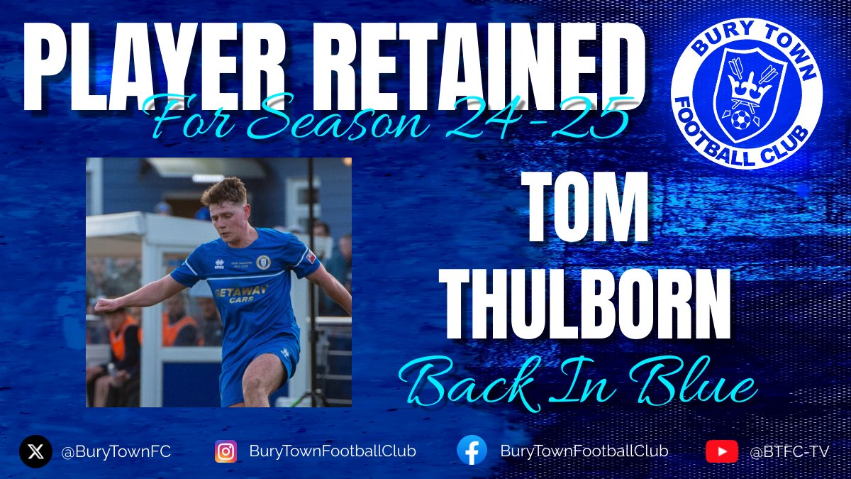 📝PLAYER RETAINED: After recovering from a serious season ending injury, <a href="/tomthulborn/">Tom Thulborn</a> Tom Thulborn has agreed to return to the Club for the 2024-25 season and will be like a new signing for Cole Skuse and Paul Musgrove, welcome back Tom!
