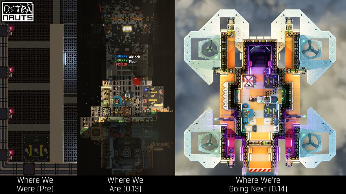 dcfedor's tweet photo. For #ScreenshotSaturday , and since this milestone is taking extra long (sorry!), we figured we'd share a sneak preview of what's in store for Ostranauts's 0.14 Milestone. https://t.co/Drsd8RKRbt