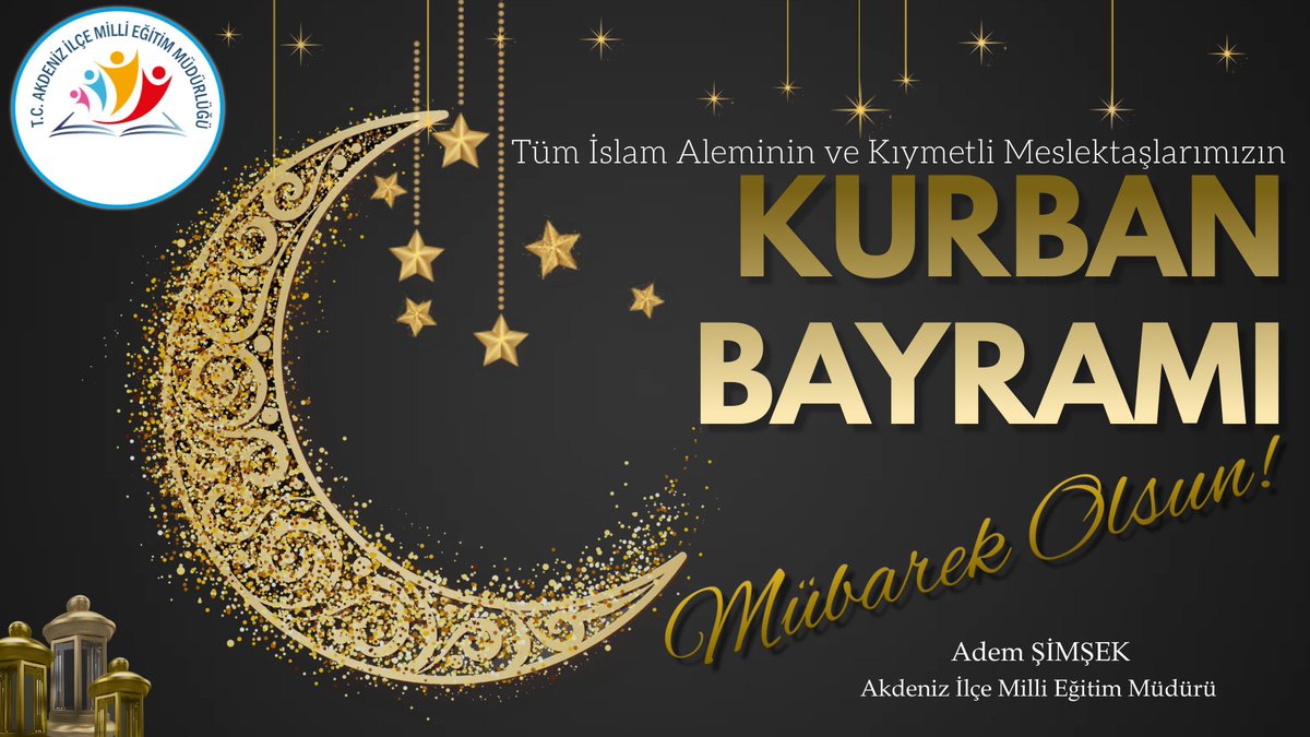 Kurban Bayramımız Mübarek Olsun.
<a href="/tcmeb/">Millî Eğitim Bakanlığı</a> <a href="/Yusuf__Tekin/">Yusuf Tekin</a> <a href="/ahpehlivan53/">Ali Hamza Pehlivan</a> <a href="/fazilet_durmus/">Fazilet Öğretmen 🇹🇷</a> <a href="/AdemSimsek33/">Adem ŞİMŞEK</a> <a href="/MersinMEM/">Mersin İl Millî Eğitim Müdürlüğü</a>