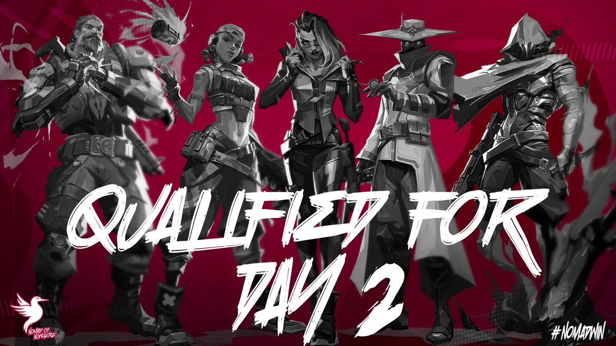 Valorant Game Changer : Welcome to purgatory 

ELLES L’ONT FAIT, ELLES ONT PASSÉ LE DAY 1 ET LE GROUPE DE LA MORT ! 

Bien joué @evyyvlr <a href="/noraVLR/">nora</a> @ATA_6302 <a href="/oceyyt/">oceyy</a> @ysh4_4 @aivilFPS <a href="/LeChienblank/">NMD | Lechienblanc</a> 

On donne tout demain dès 13h contre <a href="/ZerancePartout/">Zerance</a> !