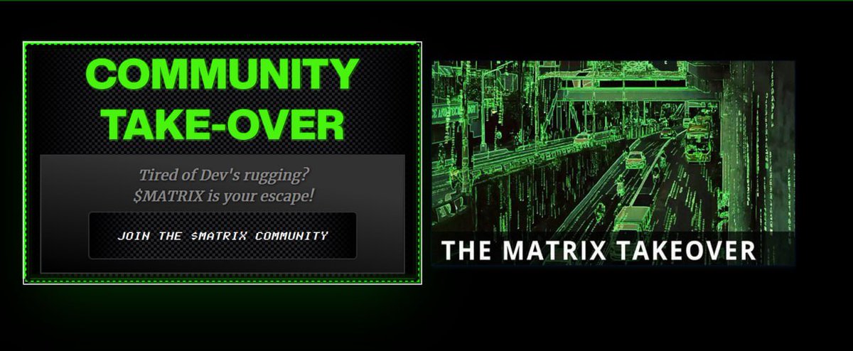 MatrixCTOSOL's tweet image. Check out our new website completed by a community member!  This #CTO is here to stay and grow.

Matrixcto.xyz