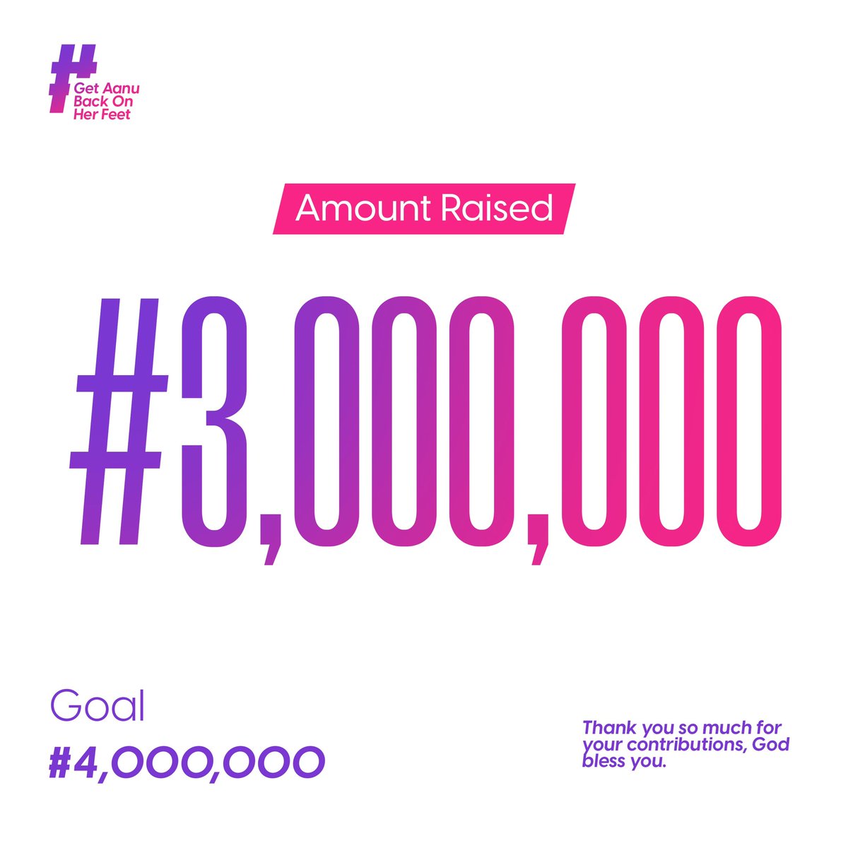 AnuRoad2Health's tweet image. Thank you everyone for the outpour of love and donations so far.🙏🥺
We have been able to raise 3 million naira so far.
Please let’s keep donating to help Anu get back on her feet and achieve her dreams.
3083566928
First Bank
SALAMI ANUOLUWAGBEMIRO