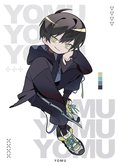 誕生日に合わせてよむさんのSDイラスト担当させていただきましたおめでとおお!! 