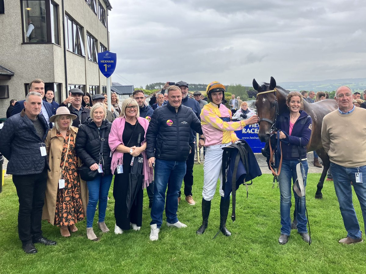 Hexham Racecourse (@hexhamraces) on Twitter photo It’s another winner for the battenbergs at Hexham!
Huit Reflets wins our opening race for <a href="/TomMidgley4/">Tom Midgley</a>, <a href="/mwalfordracing/">Mark Walford</a> & <a href="/URSAMAJORRACING/">Ursa Major Racing Ltd</a>! 👏 It’s another winner for the battenbergs at Hexham!
Huit Reflets wins our opening race for <a href="/TomMidgley4/">Tom Midgley</a>, <a href="/mwalfordracing/">Mark Walford</a> & <a href="/URSAMAJORRACING/">Ursa Major Racing Ltd</a>! 👏