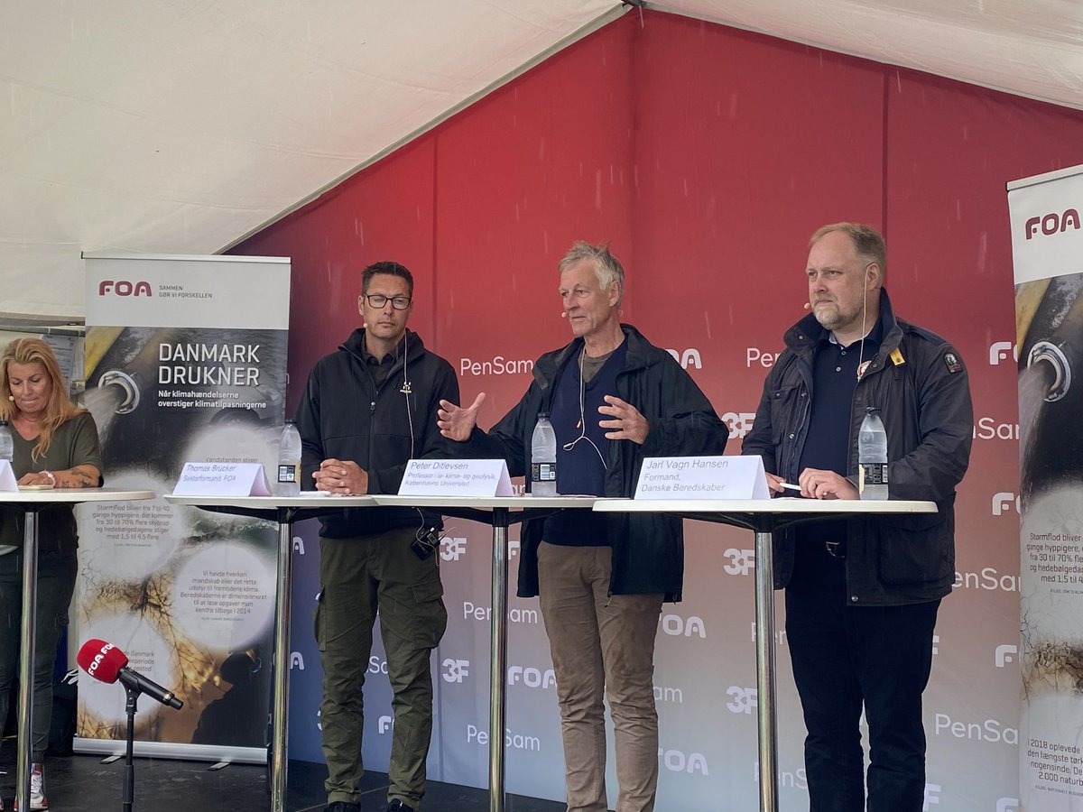 SIDSTE DEBAT 

Sidste debat på årets <a href="/Folkemoedet/">Folkemødet #fmdk</a> er nu gennemført “Danmark drukner - tør vi bygge løsningerne på frivillige?” 

Tak til <a href="/FOAThomasB/">Thomas Brücker</a> og <a href="/FOA_dk/">FOA</a> for at sætte fokus på beredskab 🧑‍🚒