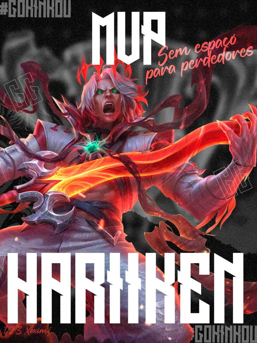 E O MVP DO JOGO VAI...

@jaozin_kkkk 👑

Hariiken comandou e reinou no primeiro jogo! Deixou o rift sem espaço para perdedores.

"Mas e aí, o que a gente faz quando o mvp é o complete?"
- Crawling