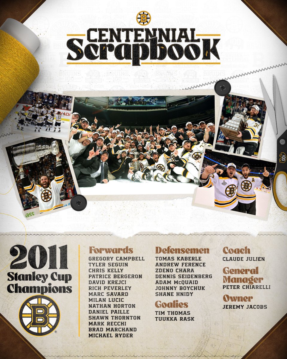 NHLBruins's tweet image. The ‘11 Cup crew.