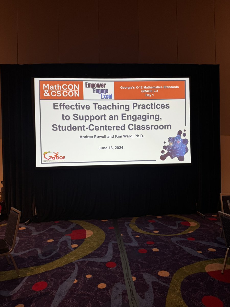 PowellinPrimary's tweet image. It was such a rewarding experience presenting alongside Dr. Ward at  #MathCON24!  Our 3 sessions were packed with 2nd &amp;amp; 3rd grade educators from across the state. 🎉 🧮 #mathismyjam