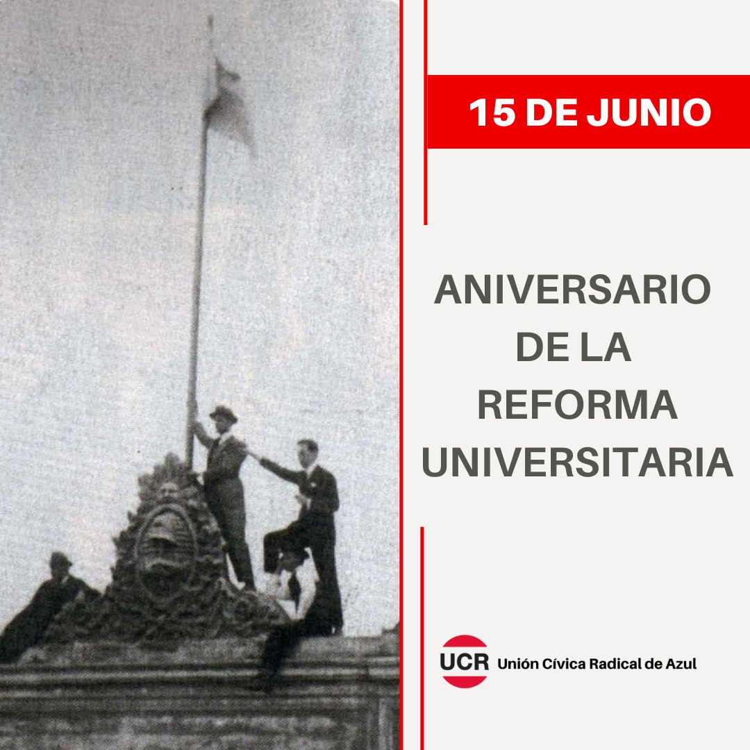 ucrazuloficial's tweet photo. 106 AÑOS DE LA REFORMA UNIVERSITARIA

El 15 de junio de 1918 en la Universidad de Córdoba comenzaba la Reforma Universitaria. Dicha gesta democratizó el gobierno de las universidades, y abrió la posibilidad a los sectores medios de acceder a un título universitario.

#reforma1918 https://t.co/iJ5mfBSCOY