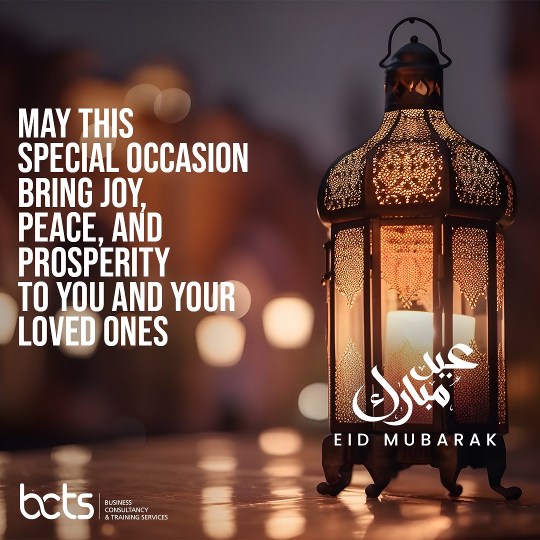 May this special occasion bring joy, peace, and prosperity to you and your loved ones.

#EidMubarak