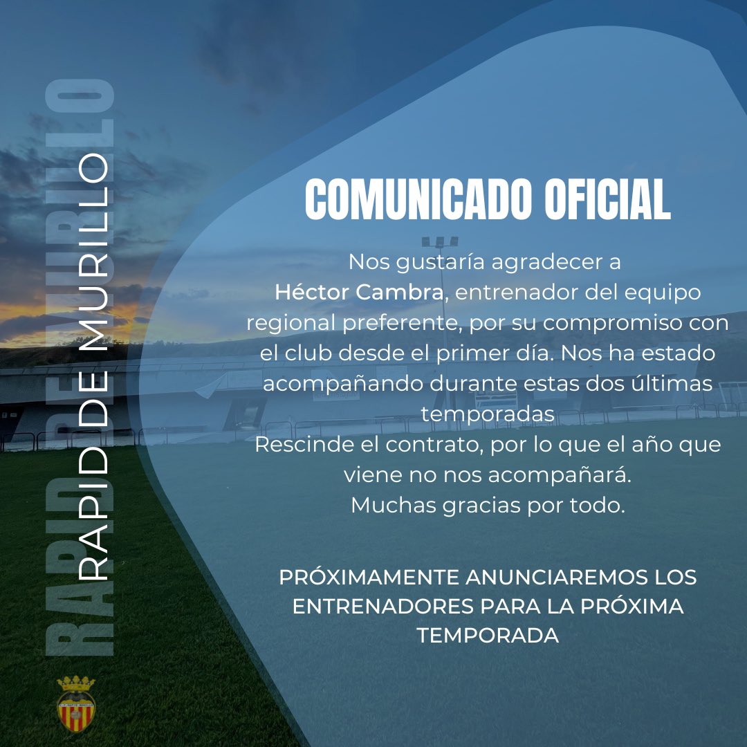 CF Rápid de Murillo tweet media