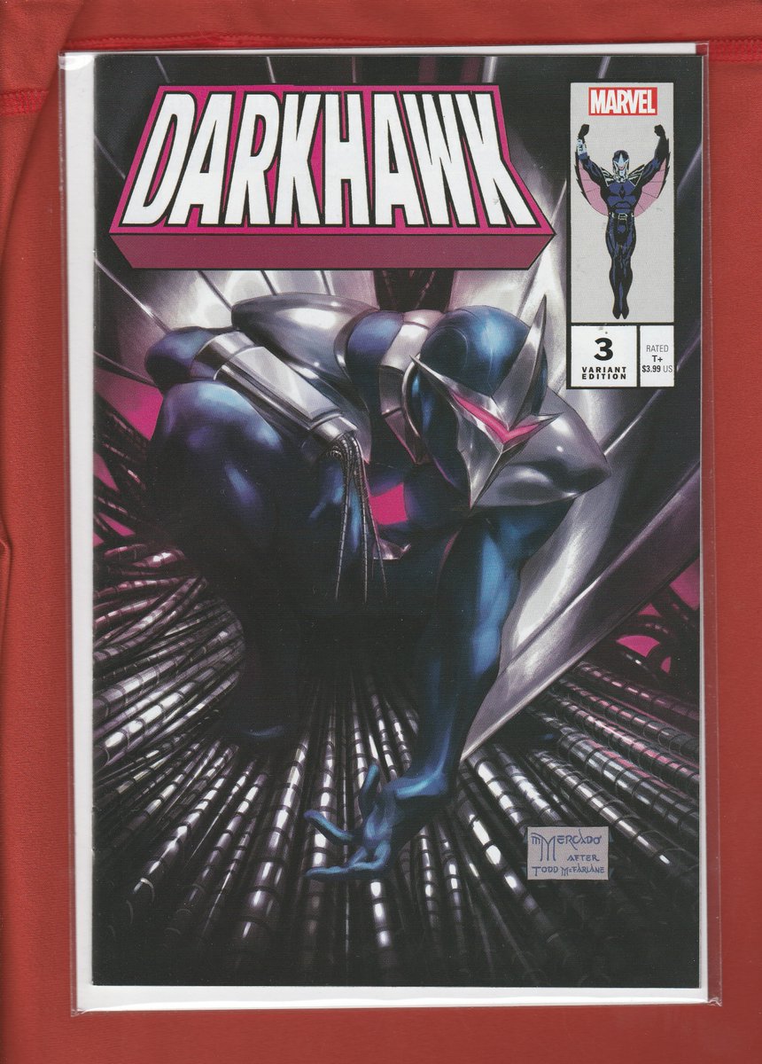 Lazydogcomics's tweet photo. MARVEL 2021 ~ Darkhawk #3 Miguel Mercado Variant
https://t.co/NdVIigfZe0
#kylehiggins #juanramirez #comics #marvel #comic #marvelcomics #comicbook #comiccollector #comicartist #marveluniverse #comiccollection #comicsforsale #comiccommunity #miguelmercado #mcfarlanehomage https://t.co/quSdh2l0Dd