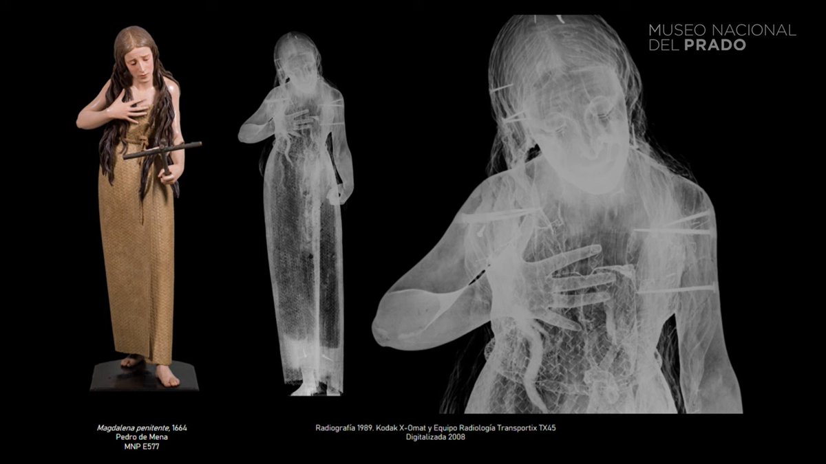 museodelprado's tweet photo. "Observar el interior de las obras. Las técnicas de imagen que emplean rayos X". Vídeo de la conferencia impartida por Laura Alba, técnica de Radiografía en el Museo del Prado https://t.co/9muUR5AvAH https://t.co/BHIMR7VmfZ