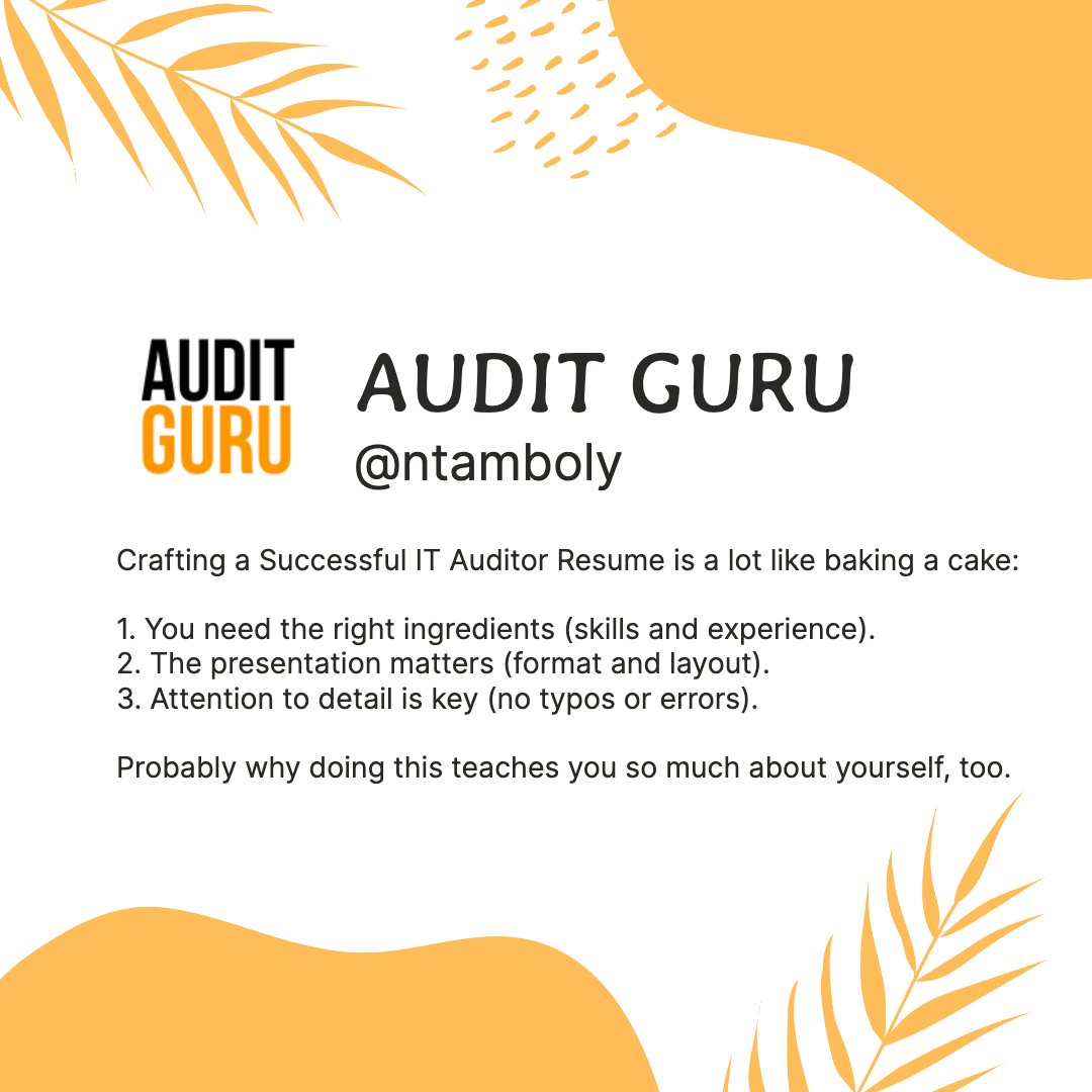 Questions? #ITAudit #grc #100daysofcyber