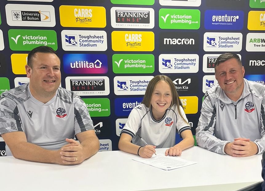 Bolton Wanderers Girls FC tweet media