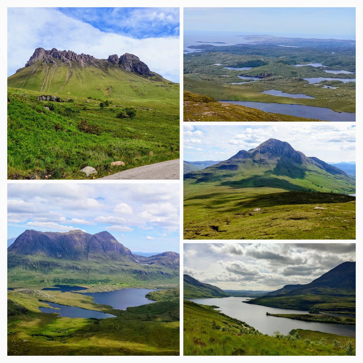don_esson's tweet image. #StacPollaidh

A Man In Assynt 

Glaciers, grinding West, gouged out
these valleys, rasping the brown sandstone,
and left, on the hard rock below - the ruffled foreland 
this frieze of mountains, filed
on the blue air 
Stac Polly, Cul Beag, Cul Mor, Suilven, Canisp..

N. MacCaig