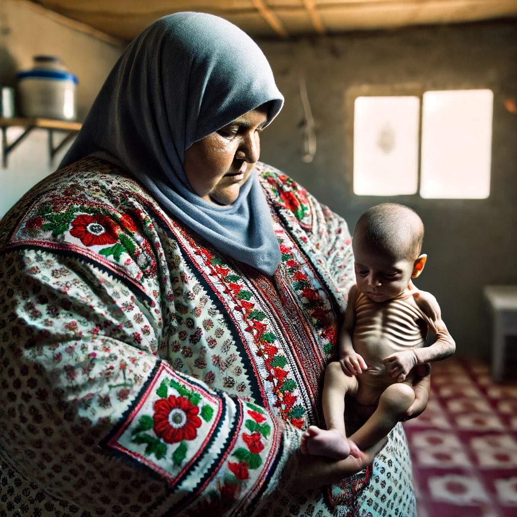 MaxNordau's tweet image. “There is no food. Ghazza is starving.”