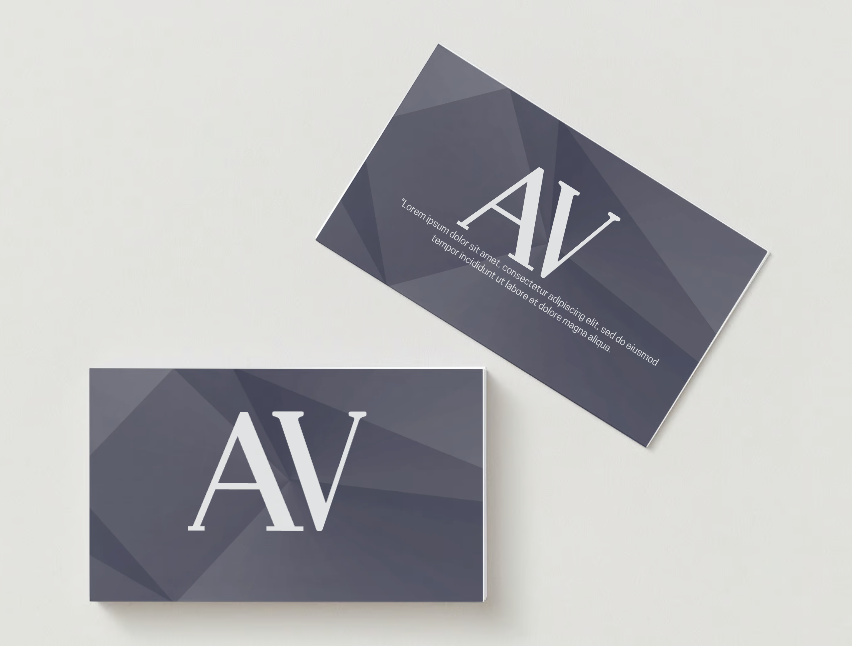Some business cards I designed