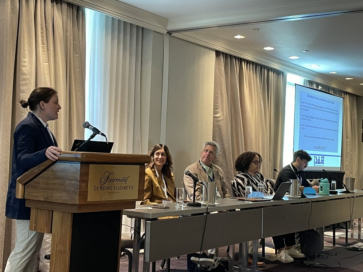 WilliamStoops's tweet image. Just started our @AddJournalEds #cpdd24 workshop! Rue st Catherine room! 
Come hear us bust some publishing myths.