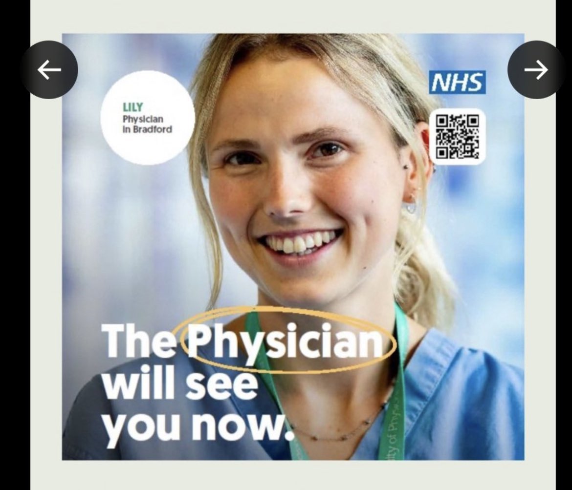 DrNeenaJha's tweet image. From “Physician’s Assistant”  

To “Physician’s Associate” 

And now just…“Physician”?! 

** Physician definition = a doctor who has earned a medical degree **

PAs do NOT hold a medical degree

Surely it can’t be legal for this trust to grossly mislead patients in this way?!