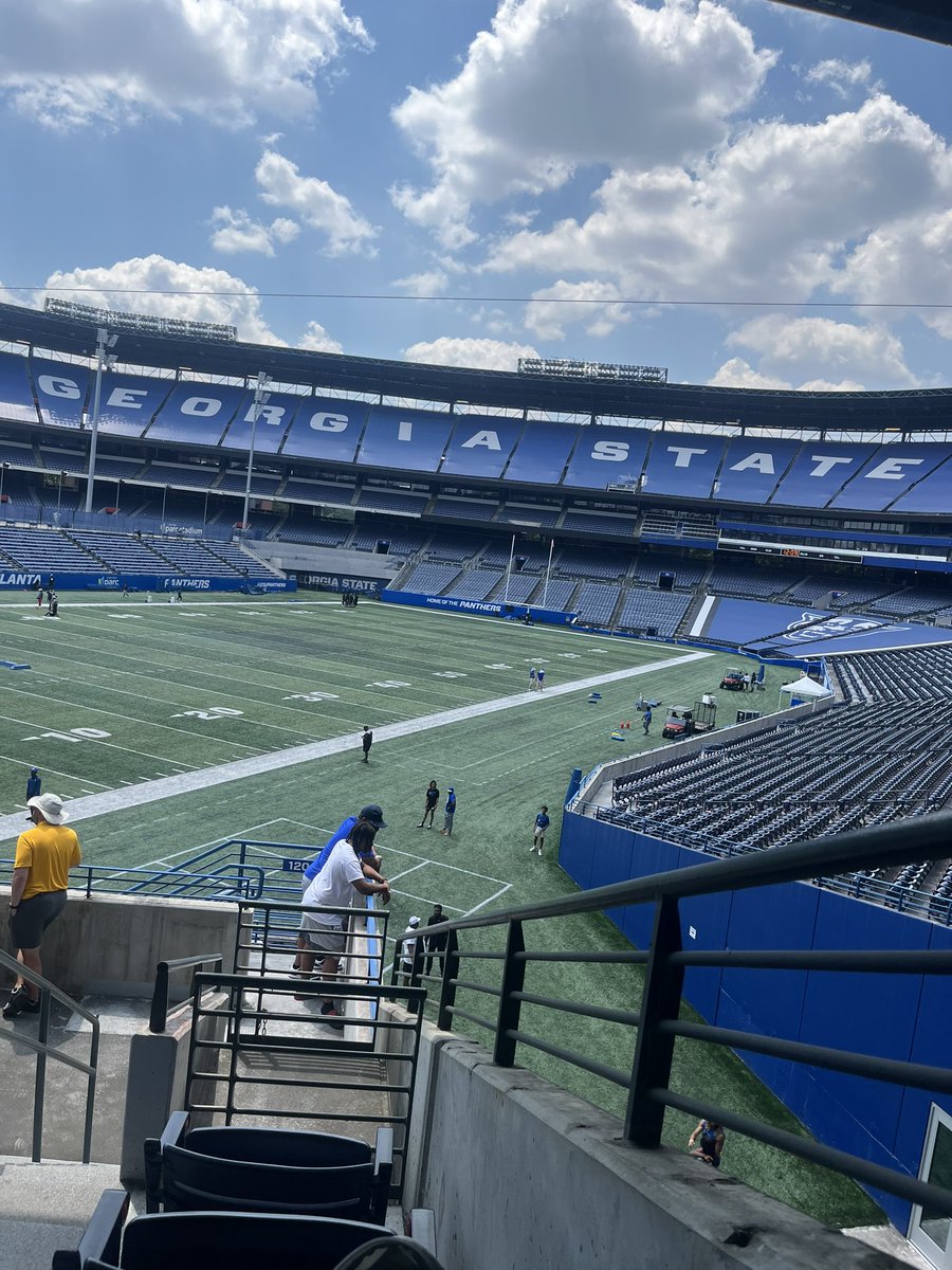 Don’t have any film at the moment, but had a very successful day at Georgia state, winning reps and getting 1% better <a href="/DellMcGee/">Dell McGee</a> <a href="/Coach_heals/">Will Healy</a> <a href="/GeorgiaStateFB/">GSU Football</a> @CoachSAS