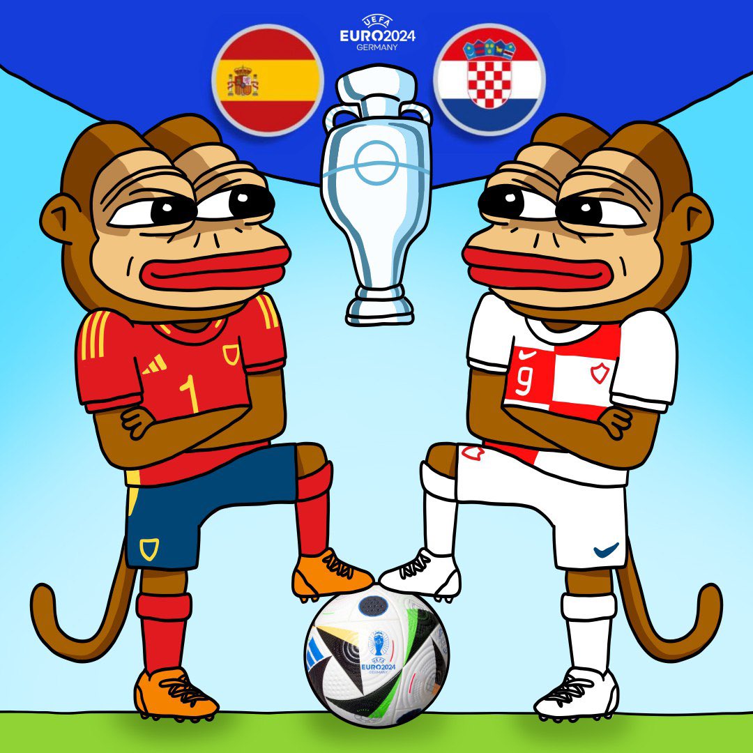 ponkehq's tweet photo. You’re not bullish enough. $PONKE #EURO2024

🇪🇸 vs 🇭🇷 https://t.co/uK1vs86oUM